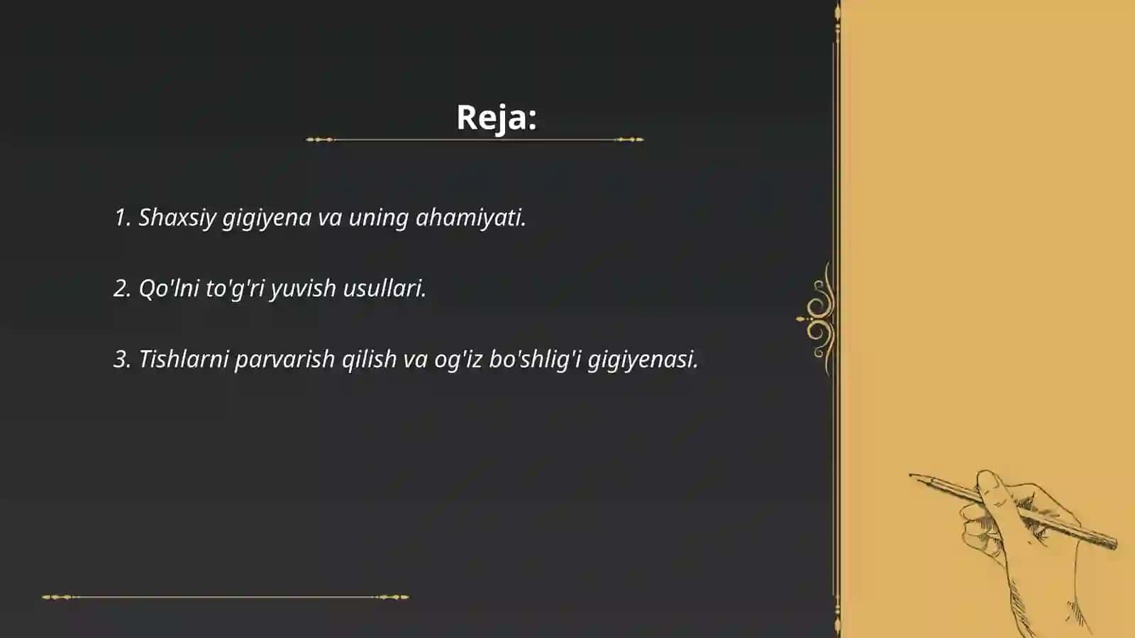 Shifoxona ichki infeksiyasi "shaxsiy gigiyena " haqida shifokorning bemor bilan muloqot qilishi 2