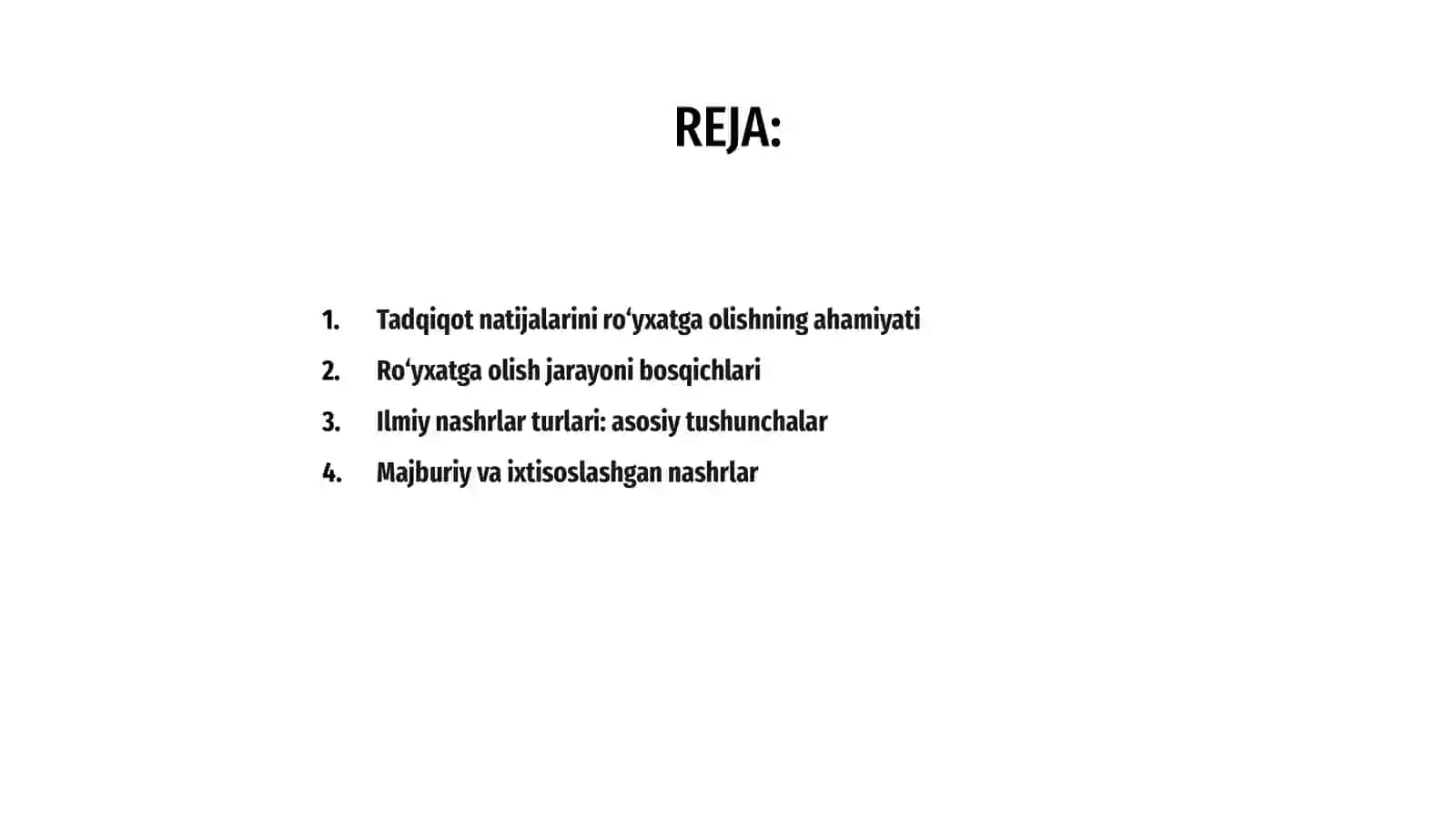 Ilmiy nashrlar turlari 2