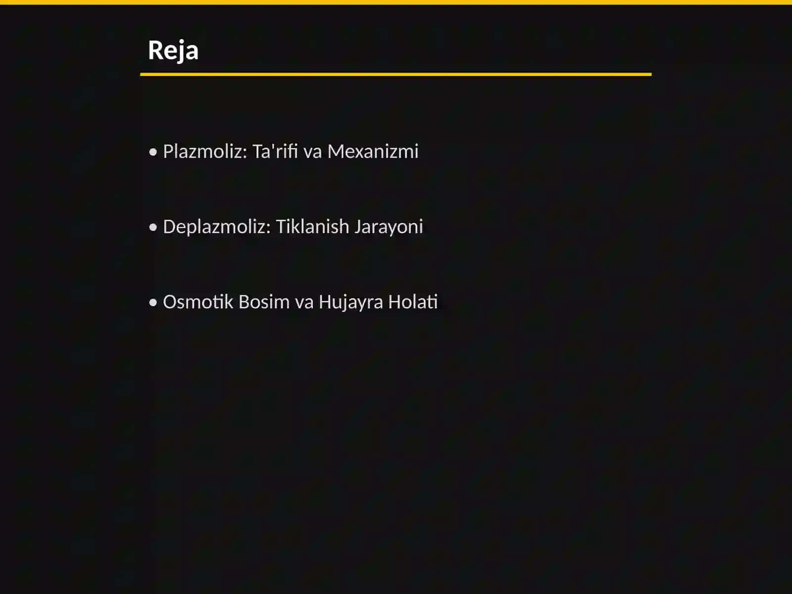 Plazmoliz va deplazmoliz hodisalarini turli oʻsimlik hujayralarida oʻrganish 2