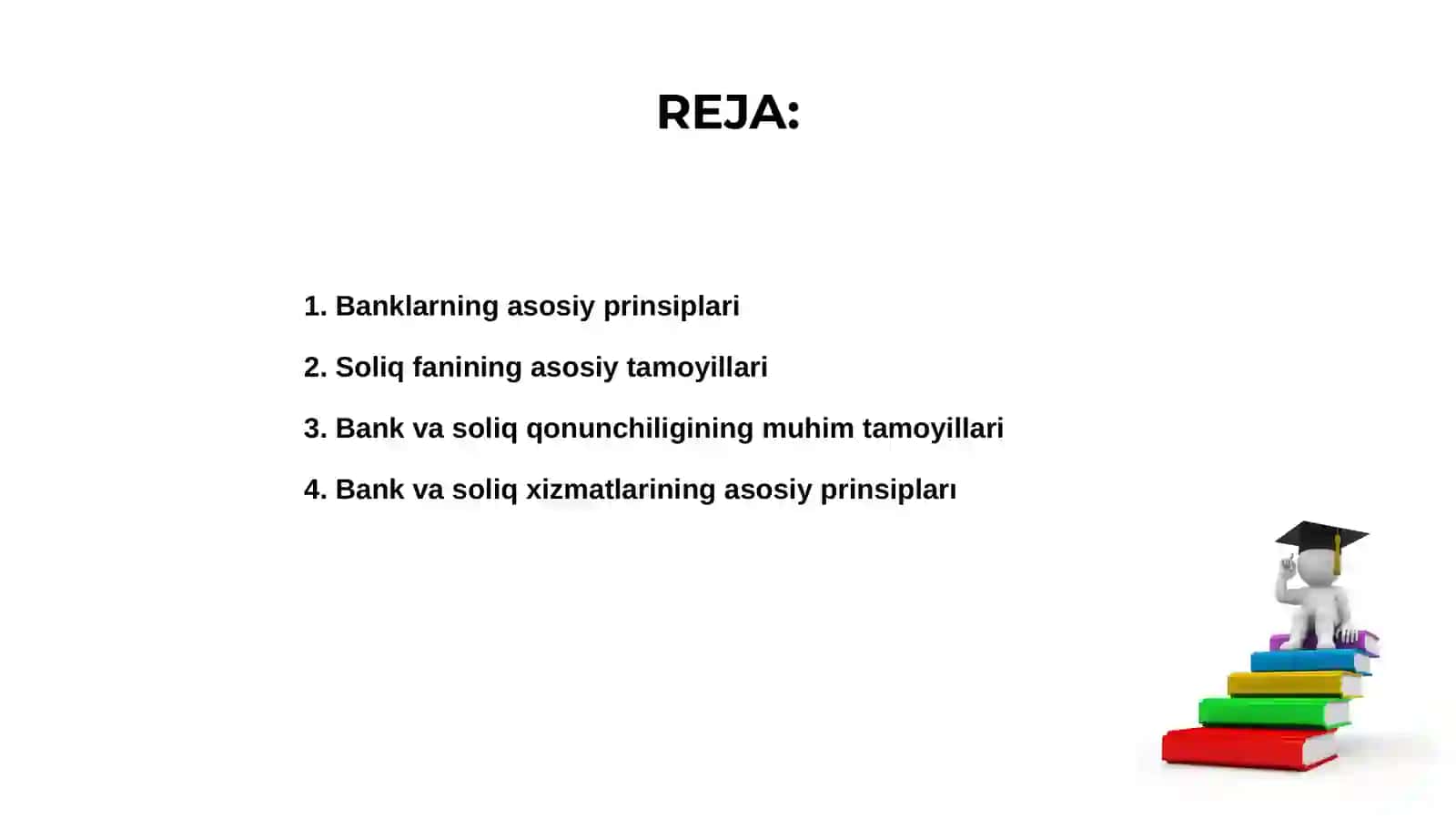 Bank va soliq fanining prinsiplari 2