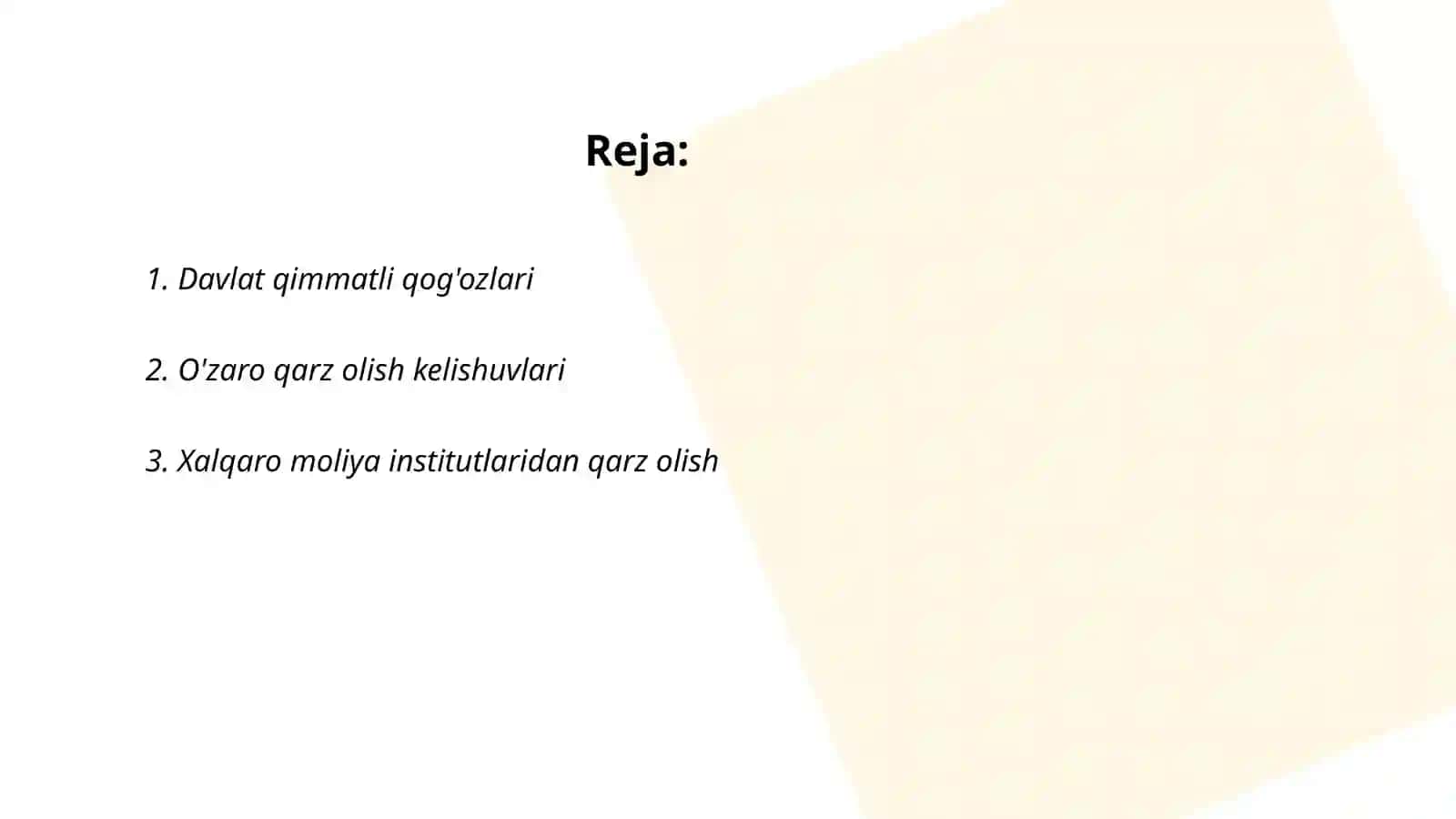 Davlat qimmatli qog'ozlari 2