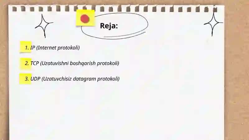 Internet protokollari 2