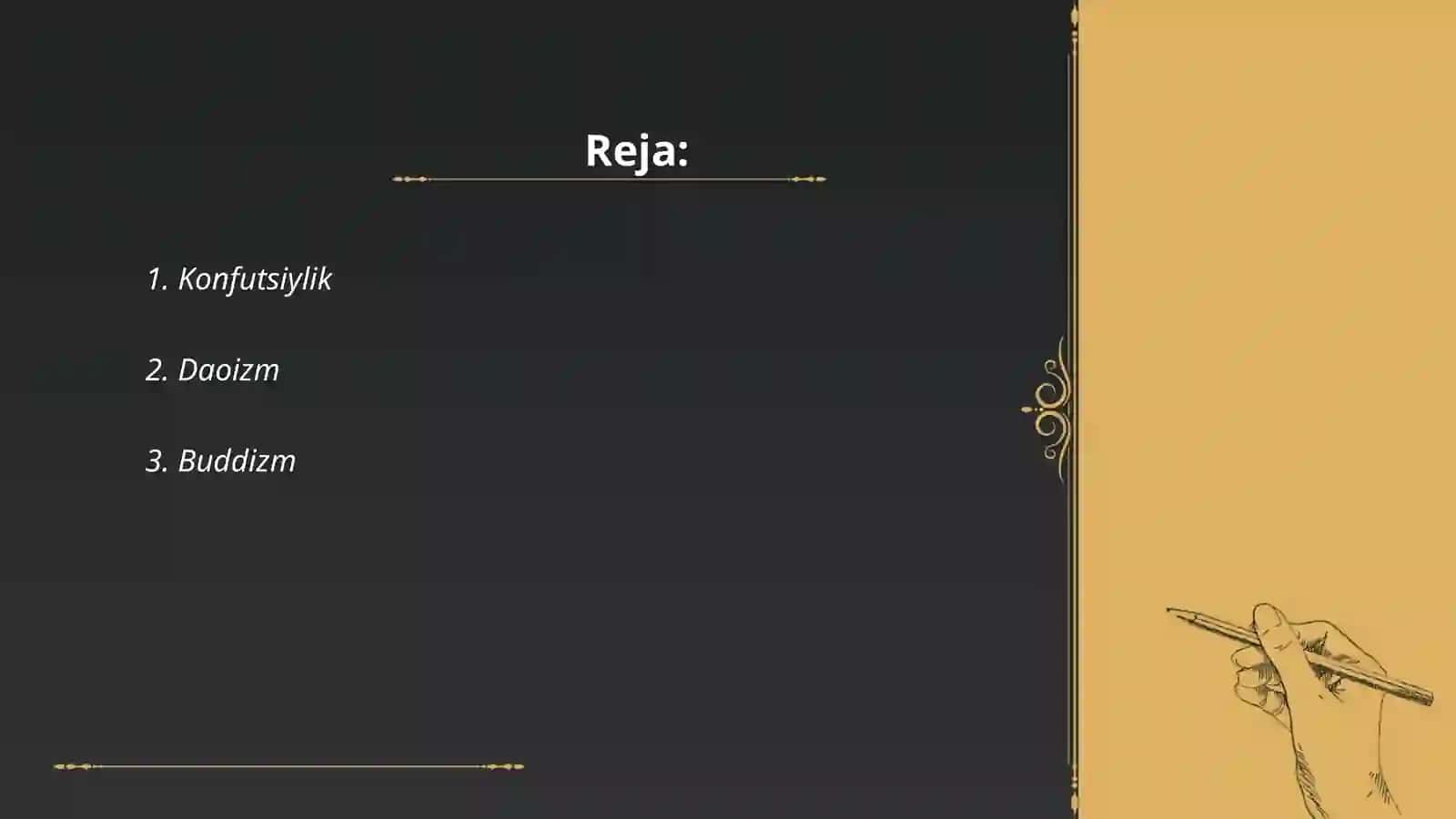 Qadimgi Xitoydagi g'oyalar 2