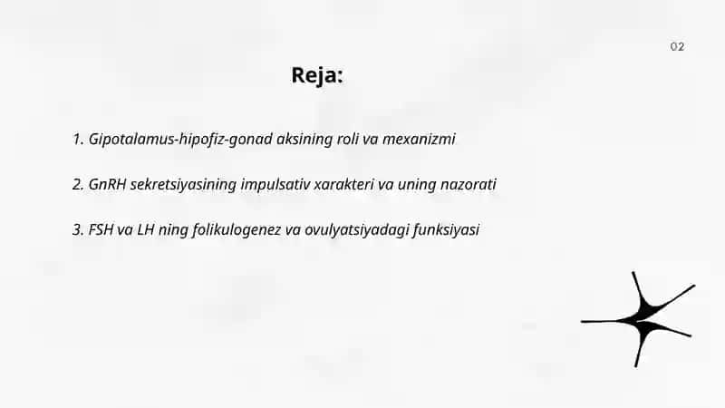 Jinsiy siklning gormonal boshqariluv mexanizmi 2