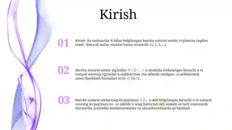 Nomanfiy Butun Sonlar Yig'Indisi Va Ko'Paytmasining Bo'Linishi 2