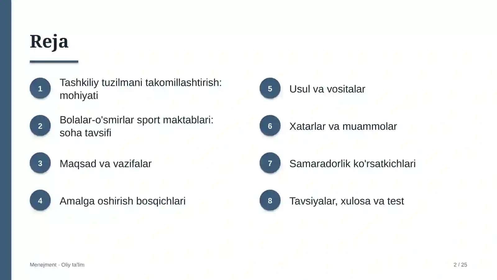 MENEJMENT · OLIY TA'LIM 2