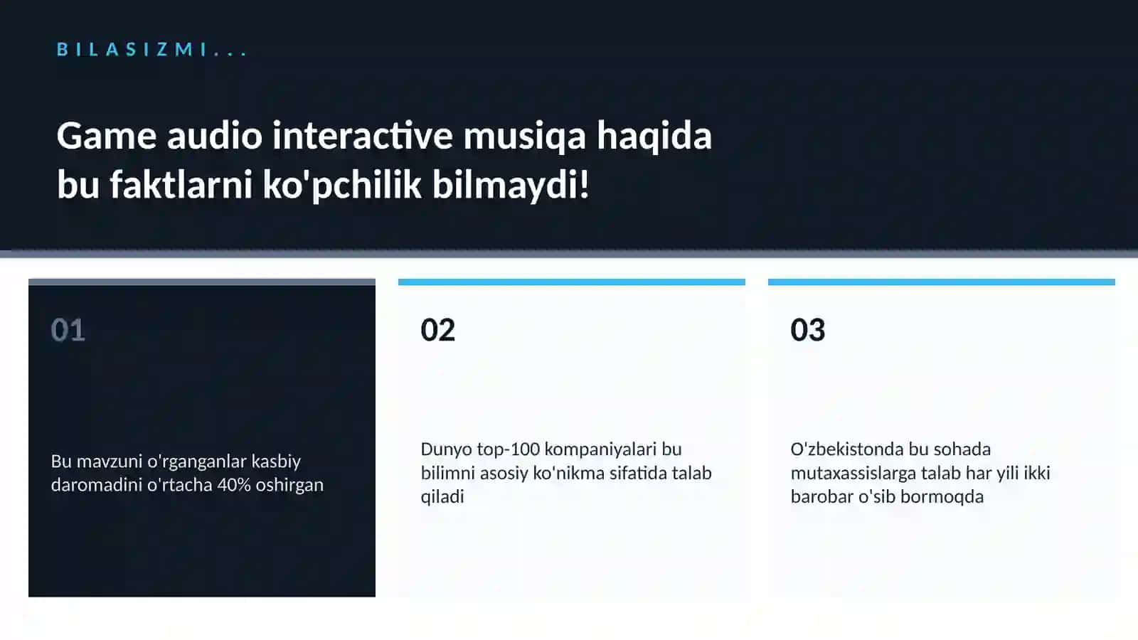 Game audio interactive musiqa 2