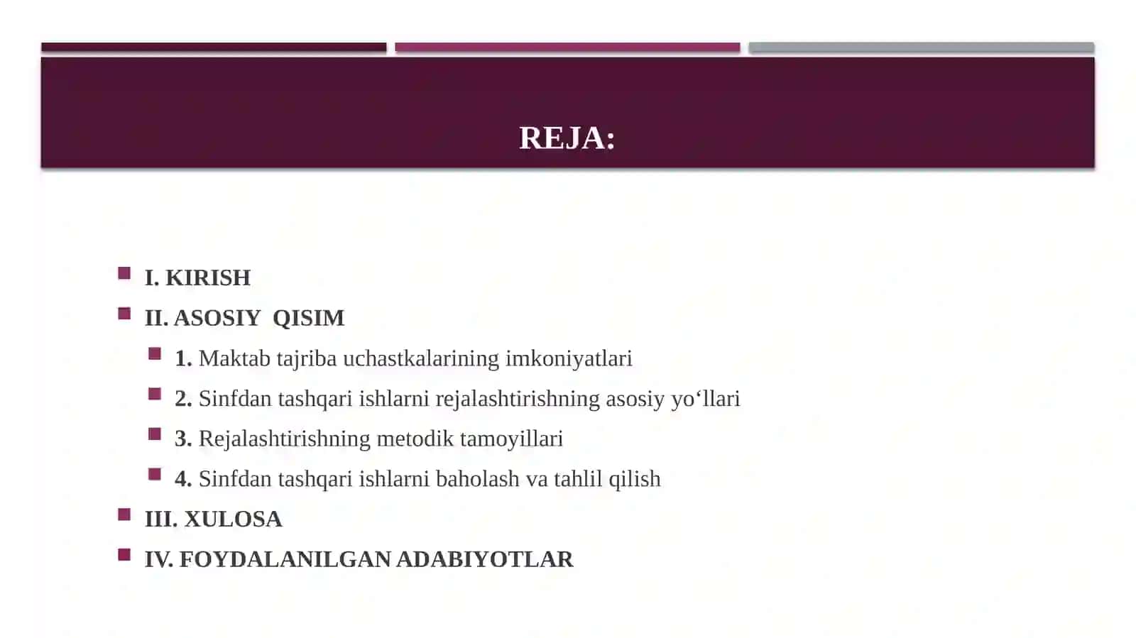 Maktab tajriba uchastkalarida sinfdan tashqari ishlarni rejalashtirish yo‘llari 2