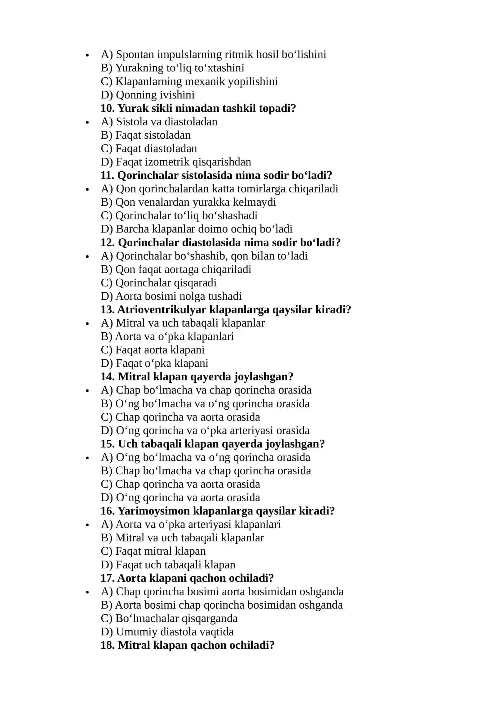 Sinoatrial tugun joylashuvi 2