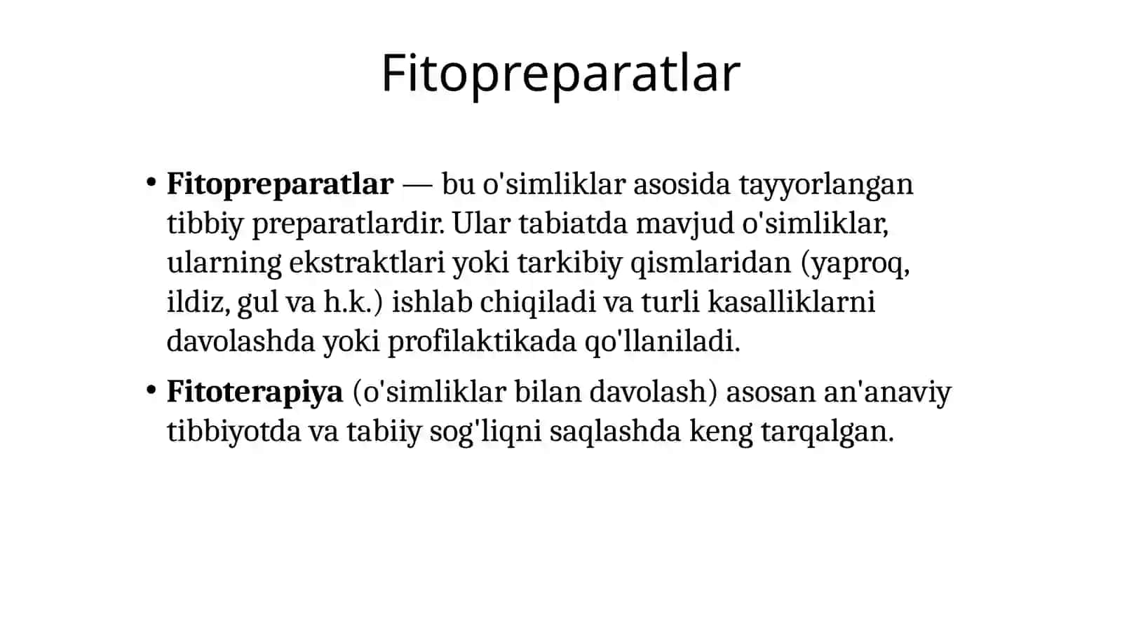Fitopreparatlar 2