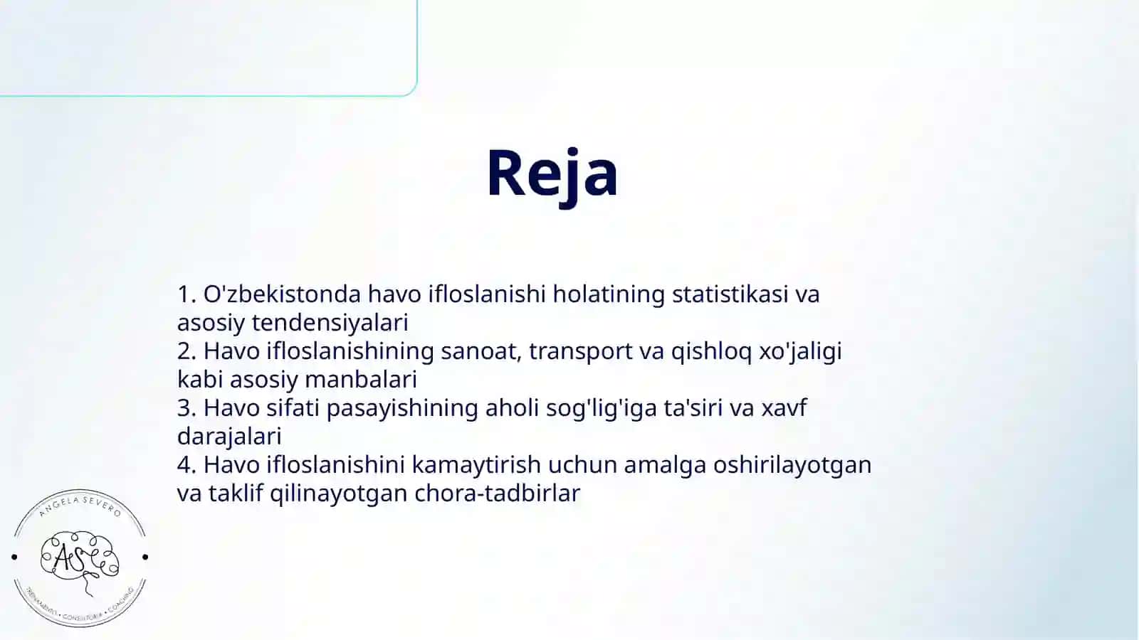 O'ZBEKISTONDA HAVO IFLOSLANISHI VA UNING MANBALARI 2