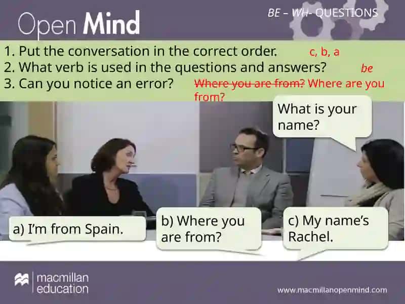 Open Mind ElementaryUnit 1 Grammar2 2