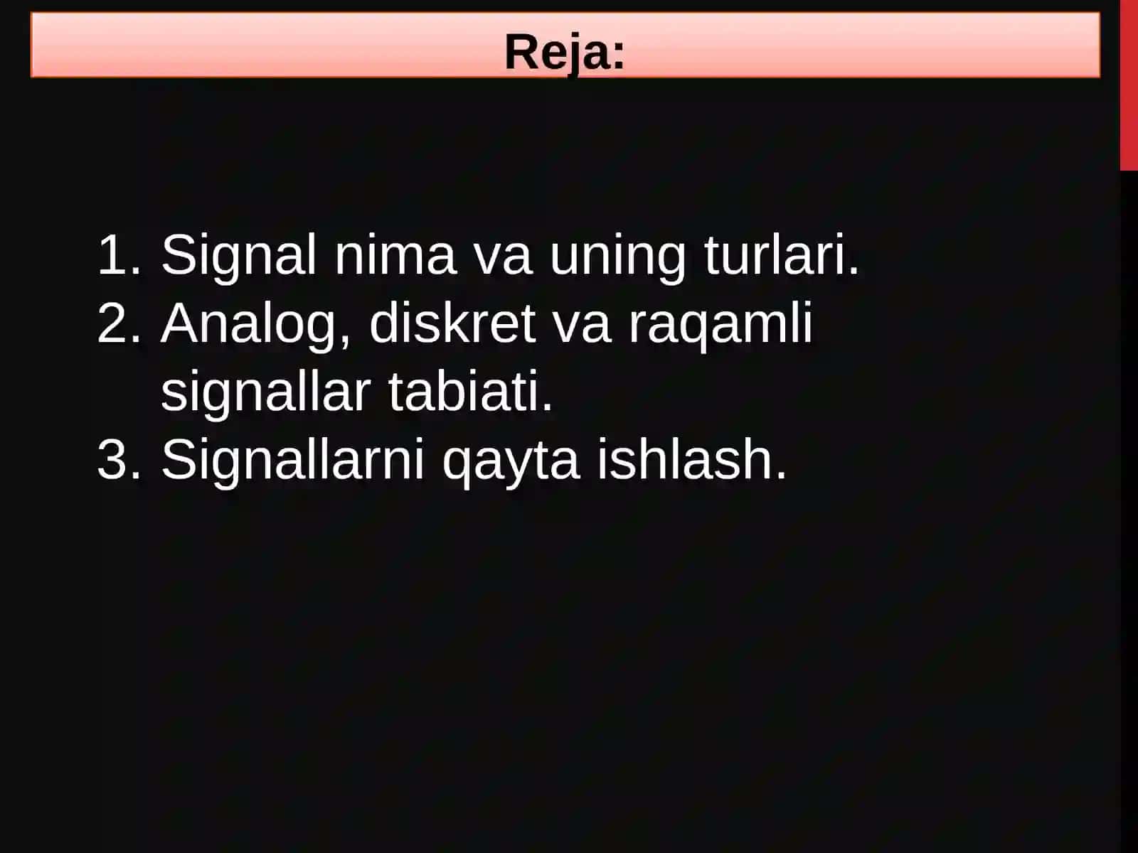 Elektrsignallar 2