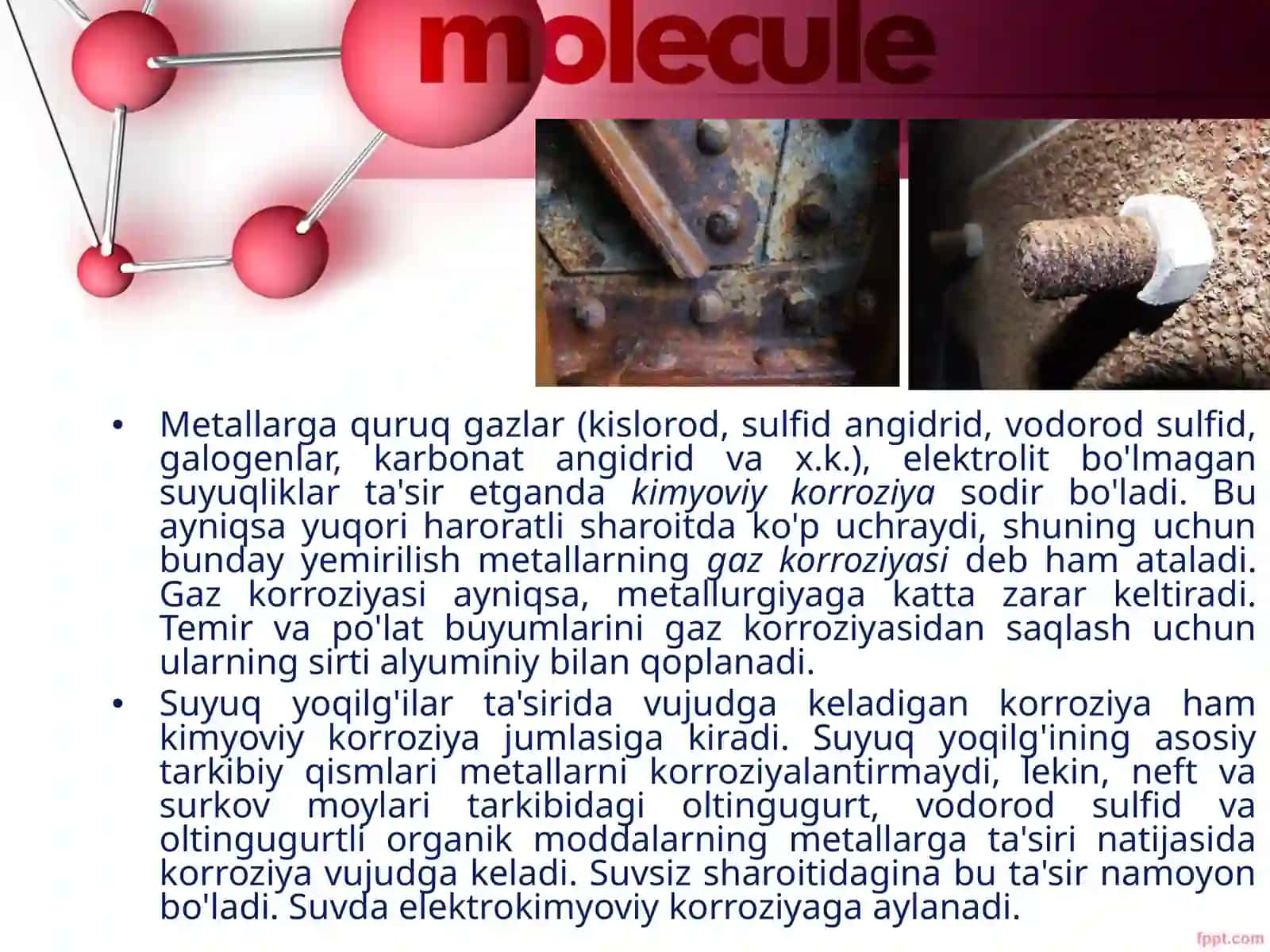 Metallarkorroziyasi haqida tushuncha 2