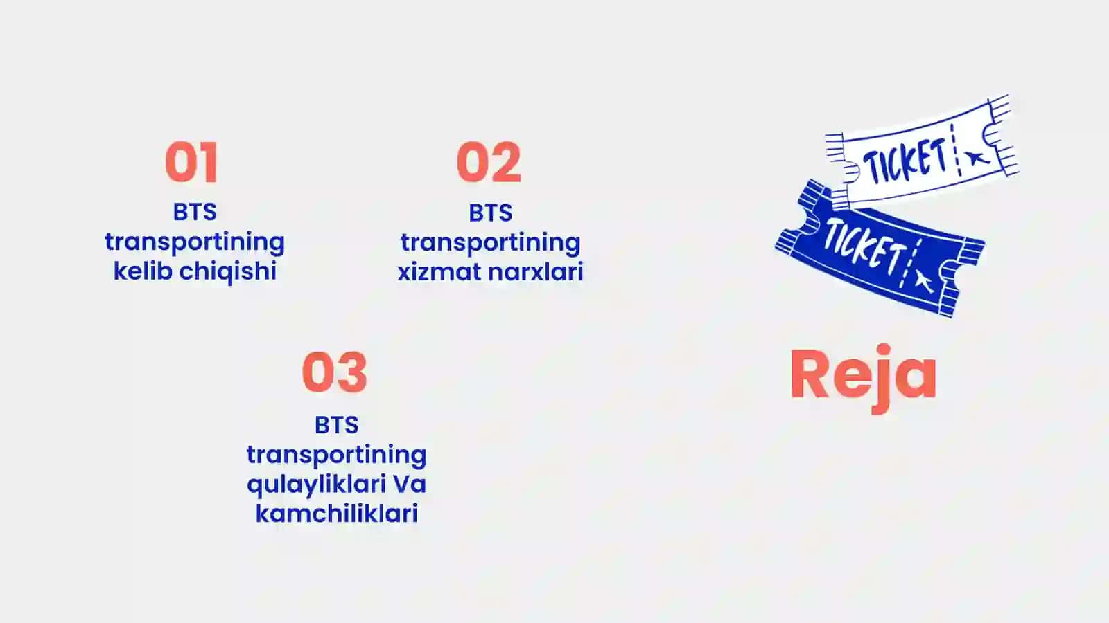 BTS transport service ning kelib chiqishi, xizmat , qulayliklari Va kamchiliklari 2