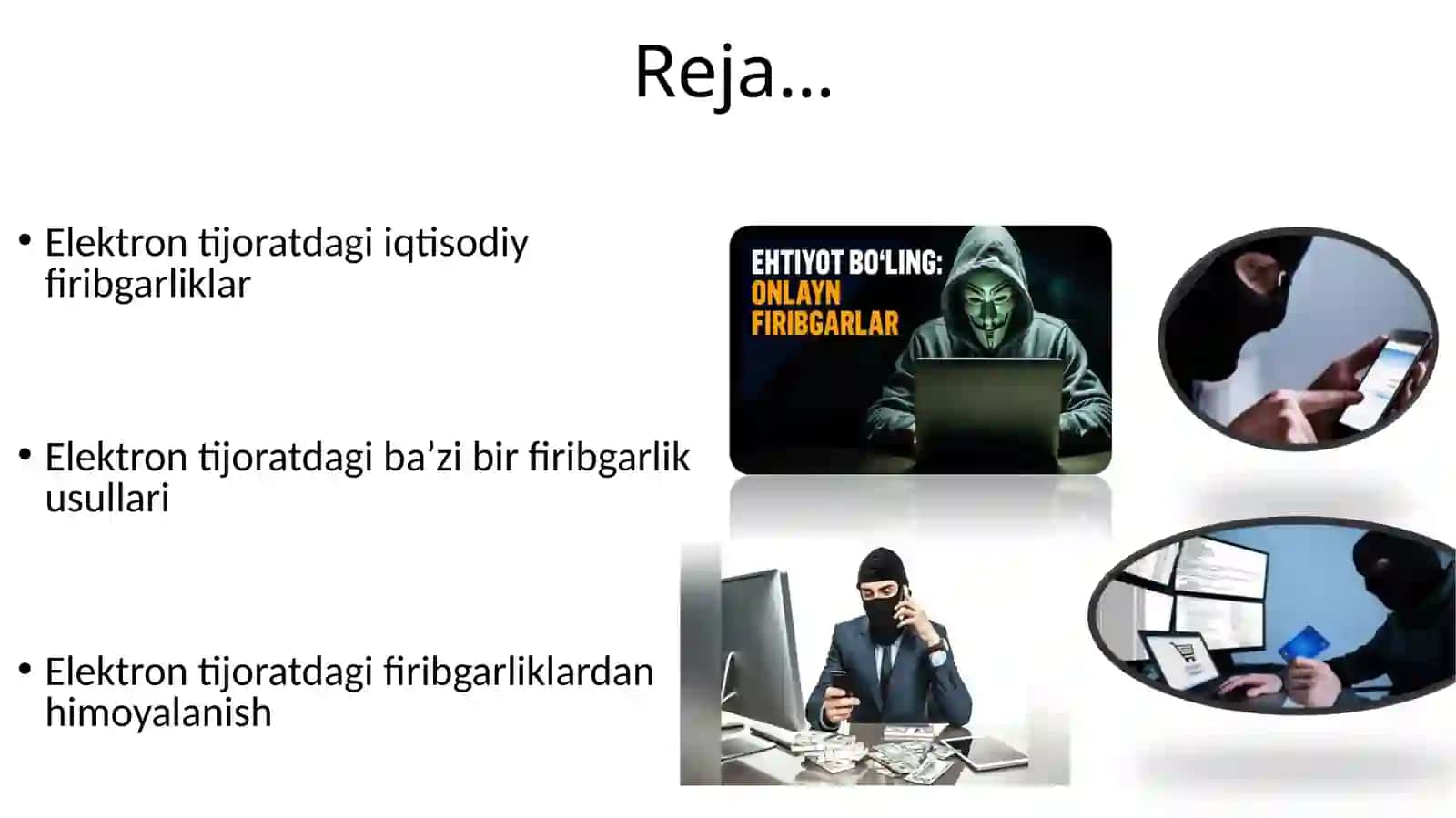 Elektron tijoratdagi iqtisodiy firibgarliklar 2