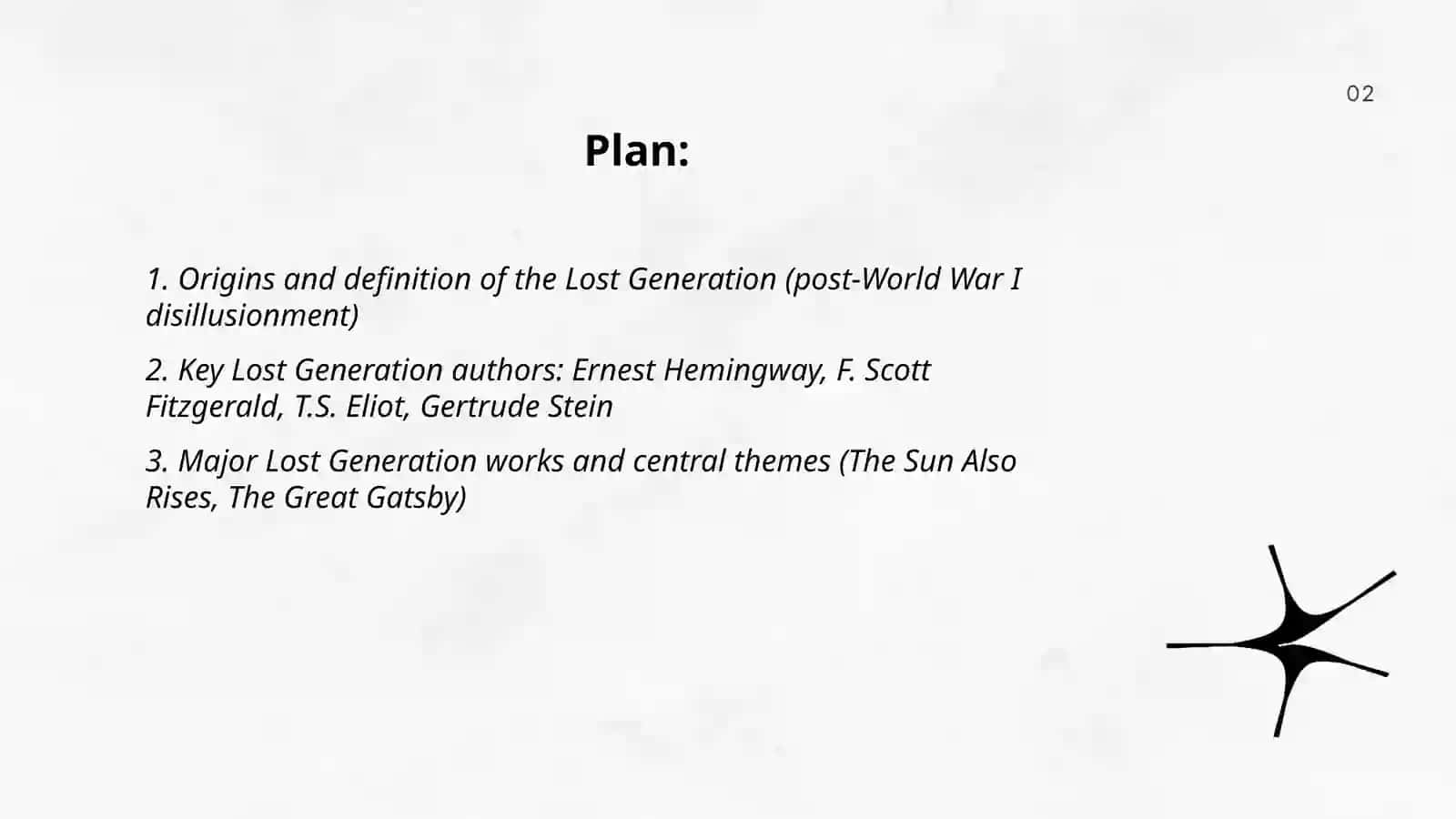 LOST GENERATION. GREAT DEPRESSION 2