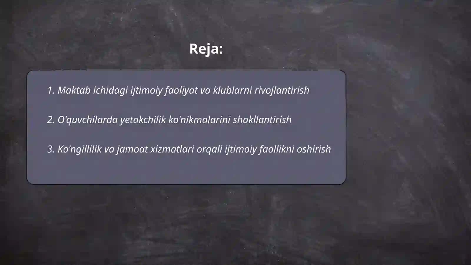 O'quvchilarning ijtimoiy faolligini oshirish 2