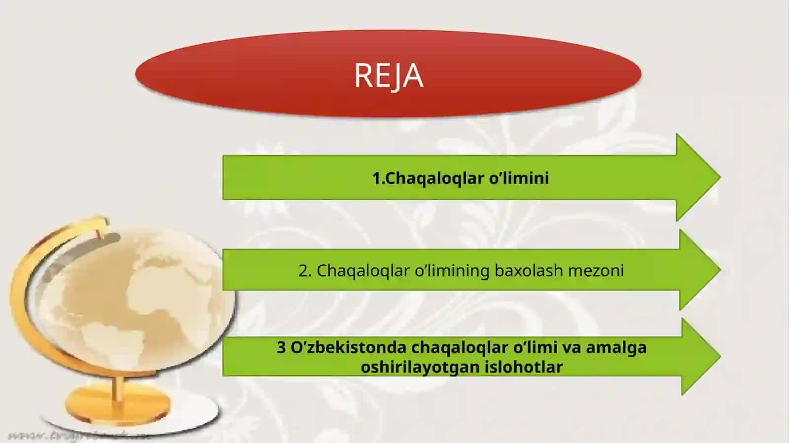Chaqaloqlar o’limi, uning davrlari va hisoblash  metodlar 2