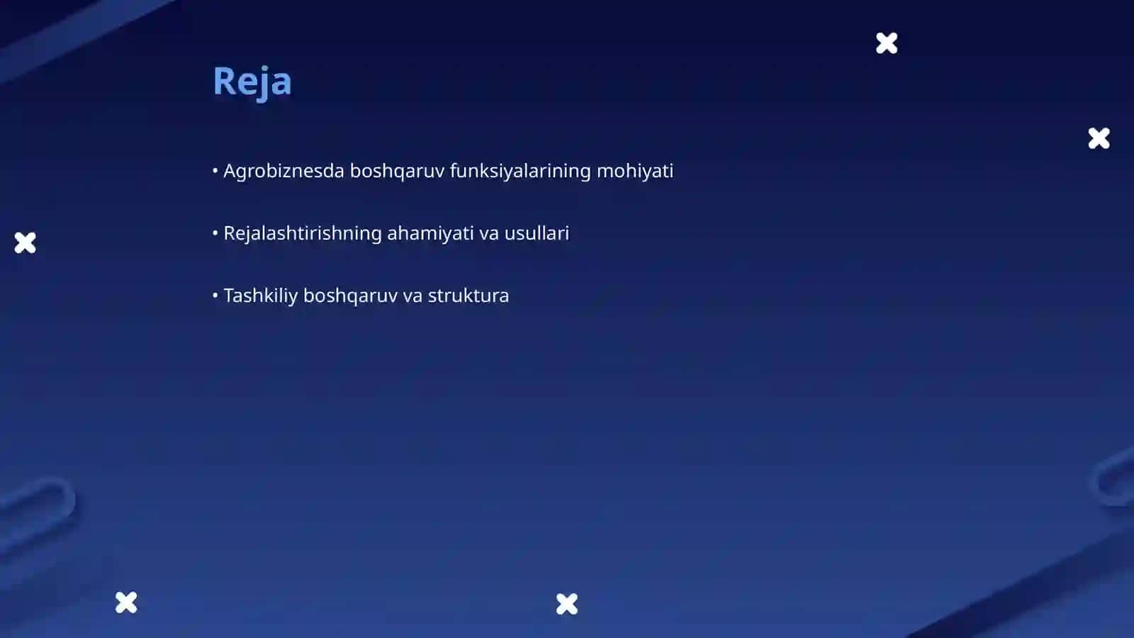 Agrobiznesda boshqaruv funksiyalari 2