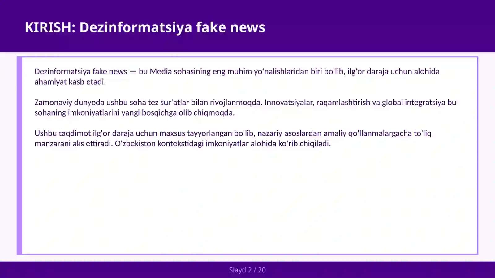 Dezinformatsiya fake news 2