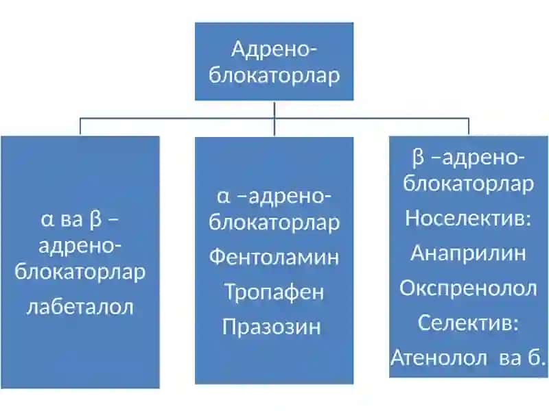 Адреноблокаторлар 2