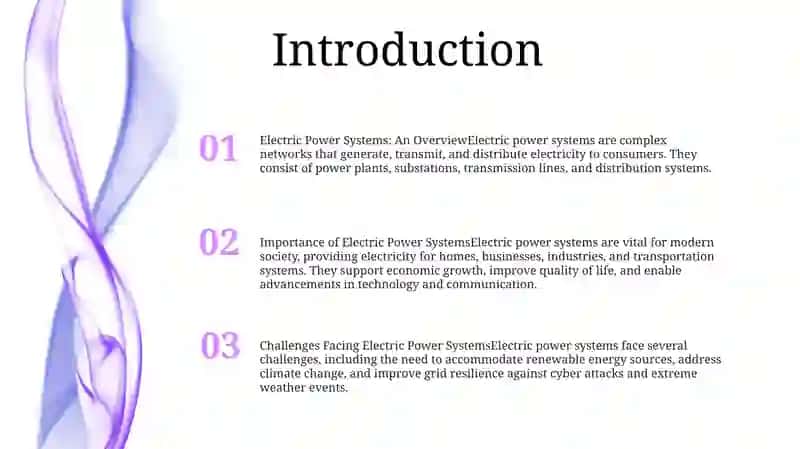 Electric Power Systems 2