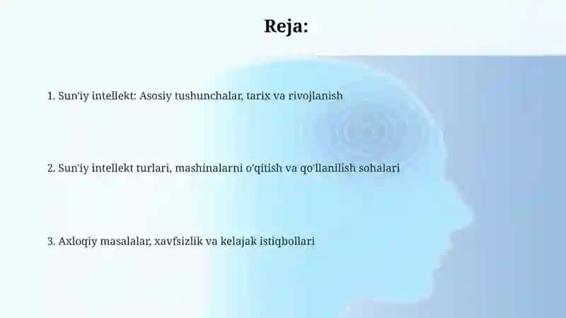 Sun'iy intellekt 2
