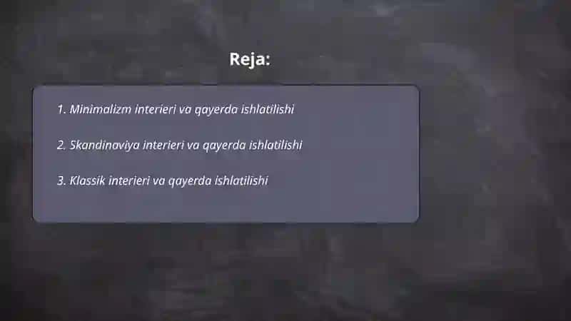 Minimalizm interieri va qayerda ishlatilishi 2