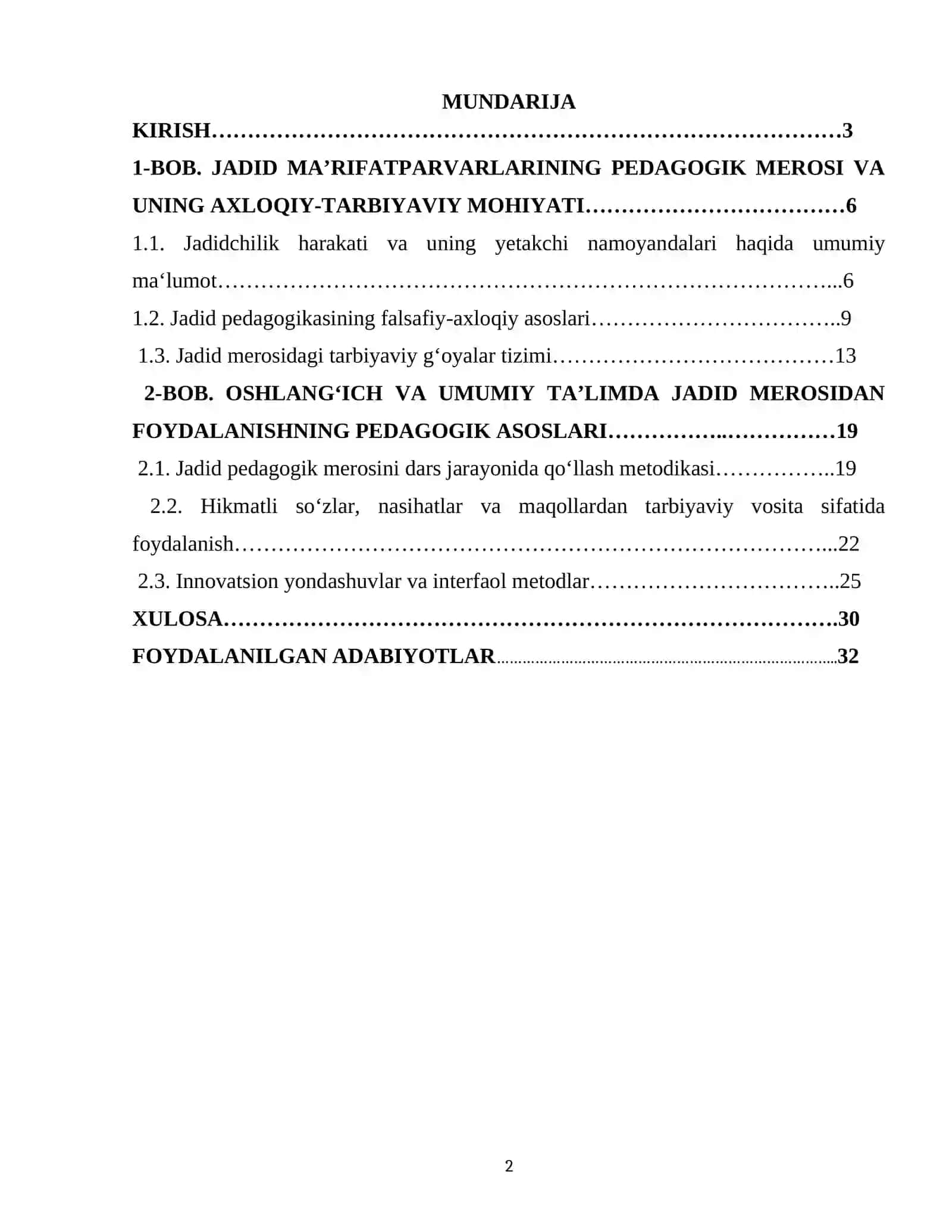 PEDAGOG FAOLIYATIDA JADID MAʼRIFATPARVARLARINING MEROSIDAN FOYDALANISH 2