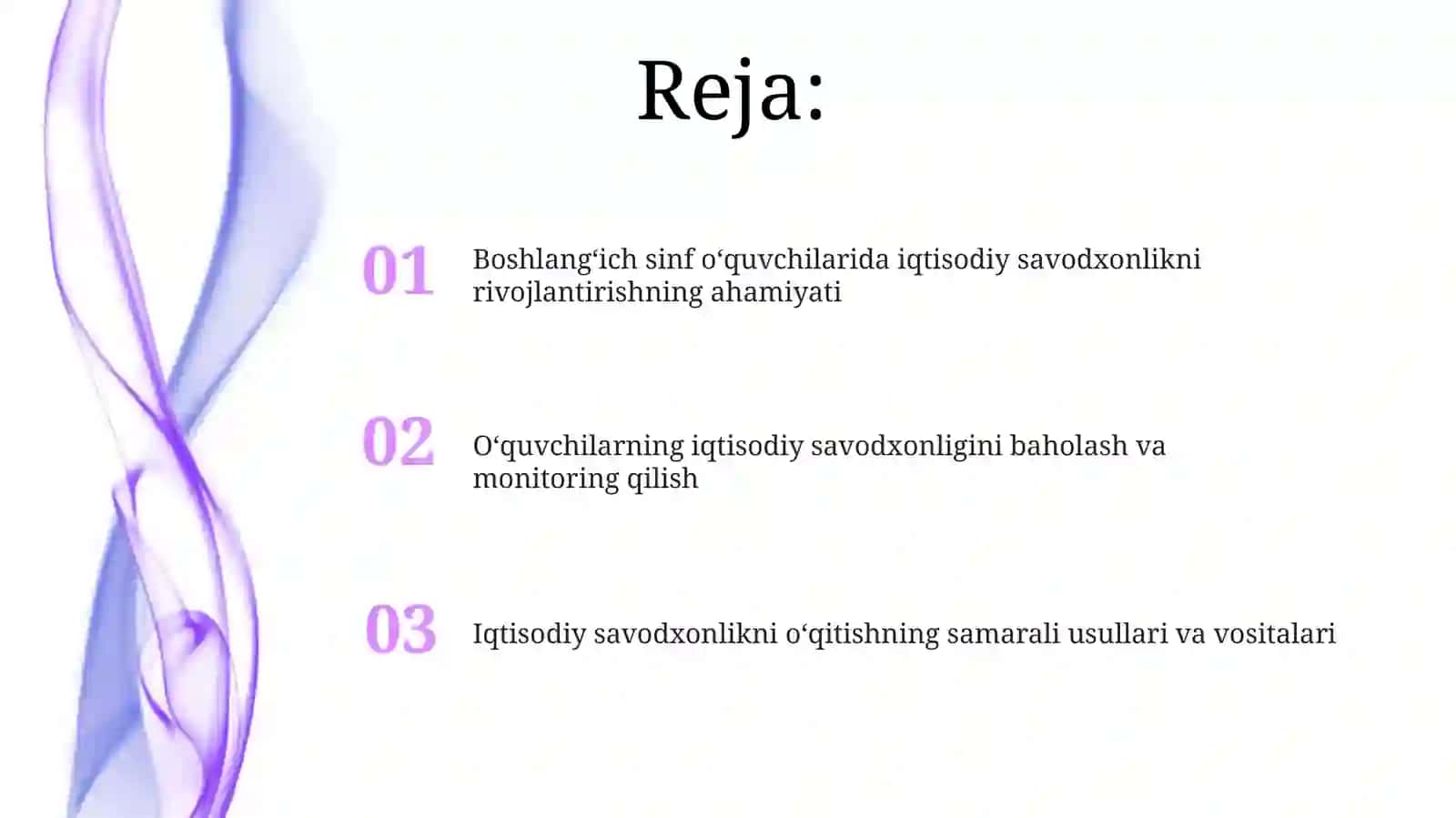 Boshlanģich sinf oʻquvchilarida iqtisodiy savodxonlikni rivojlantirish 2