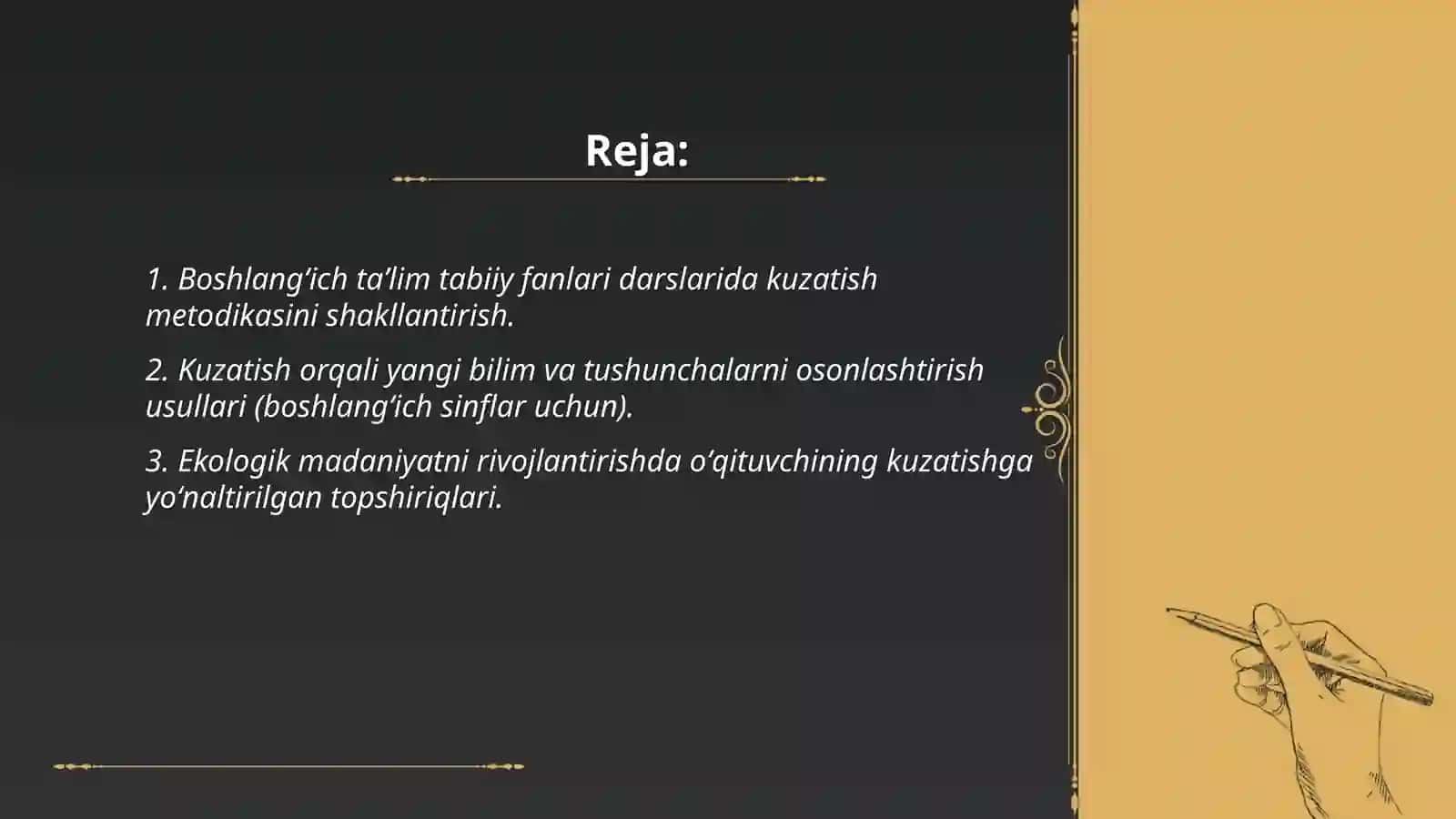 Boshlang'ich ta'lim tabiiy fanlari darslarida kuzatish orqali yangi bilim va tushunchalarni shakllantirish 2