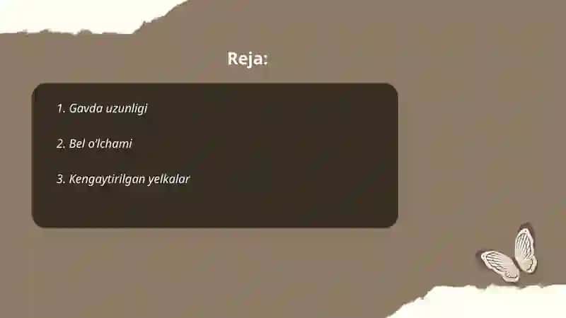 Gavda uzunligi 2