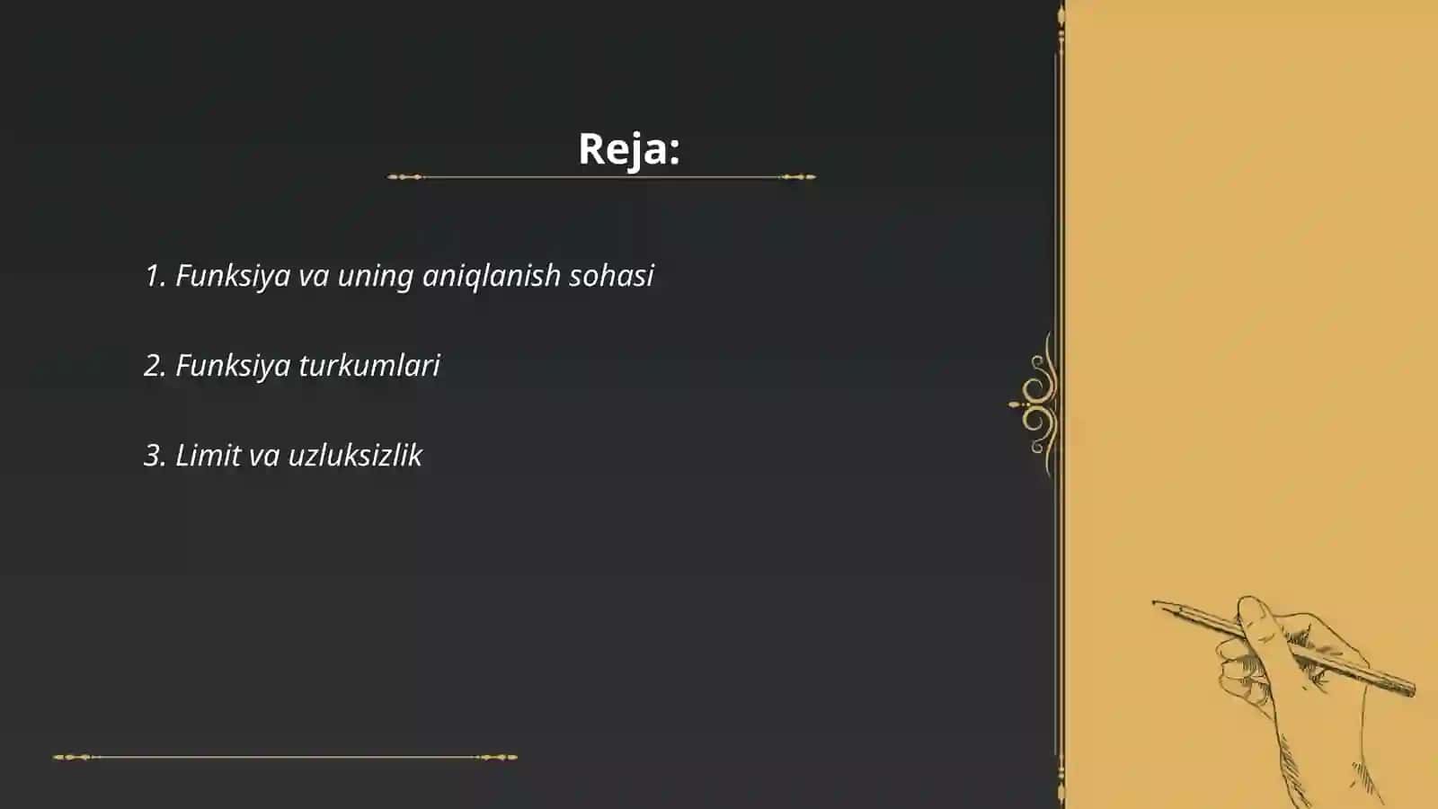 Funksiya defferensali 2