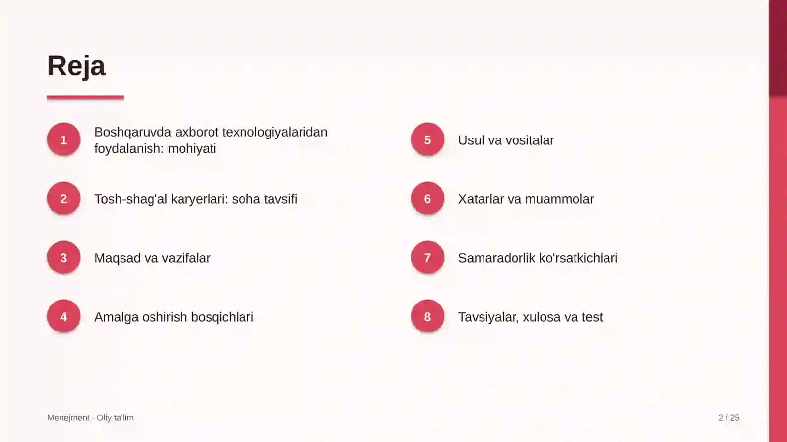 tosh shag'al karyerlarida boshqaruvda axborot texnologiyalaridan foydalanish 9667 2