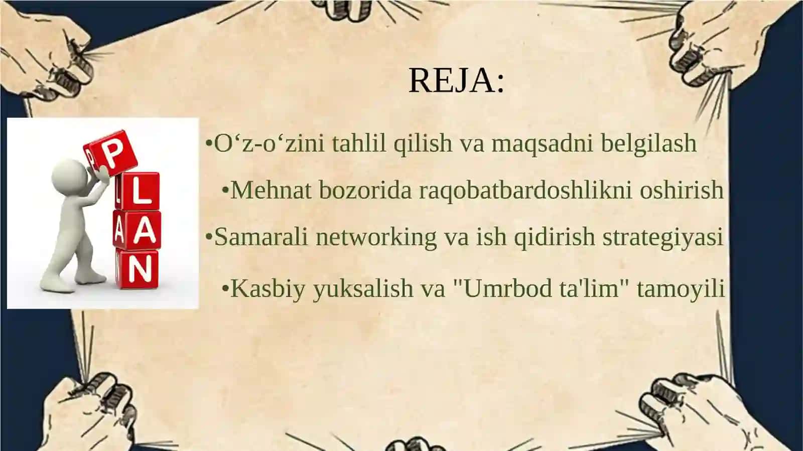 Munosib ish o'rnini egallash AKKK 2