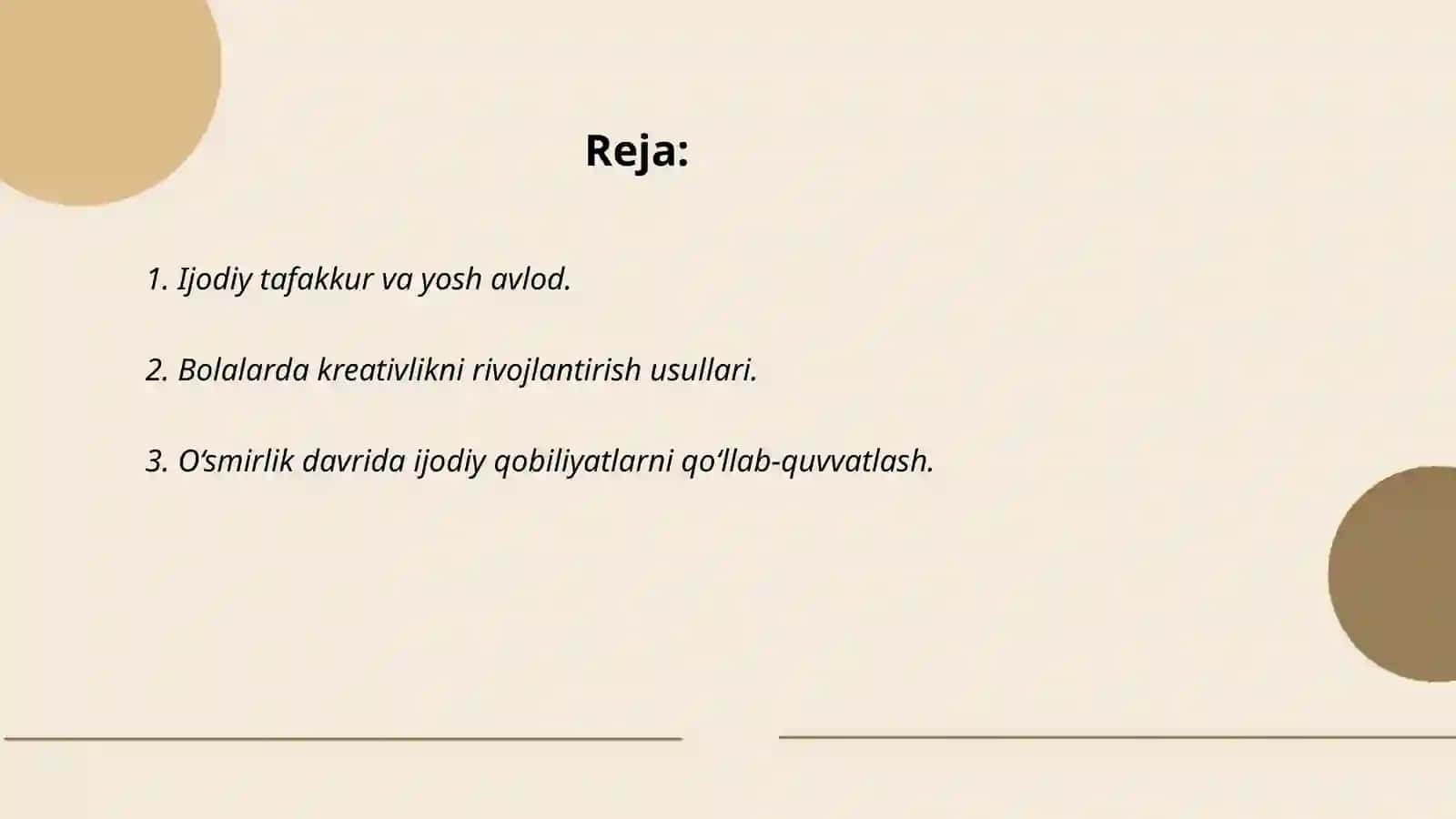 Ijodiy tafakkur va yosh avlod 2