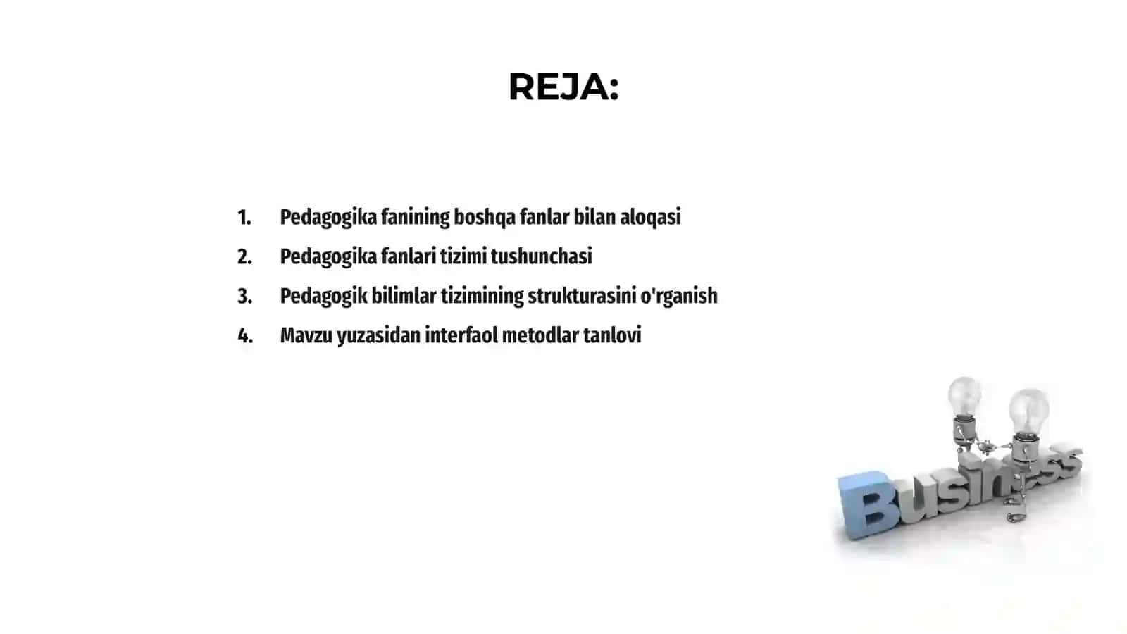 Pedagogika fanining boshqa fanlar bilan aloqasi 2