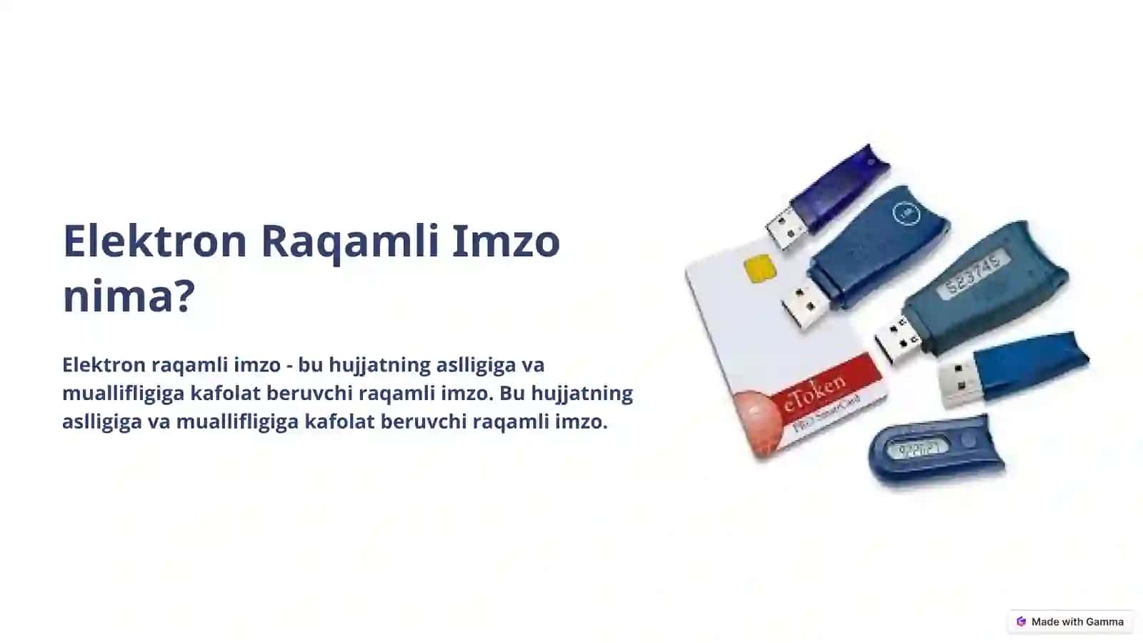 Elektron Raqamli Imzo 2