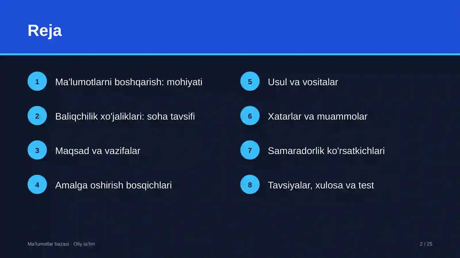 baliqchilik xo'jaliklarida ma'lumotlarni boshqarish 9544 2