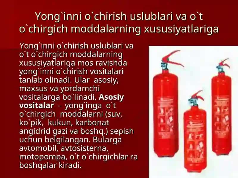 Yong'inni o'chirishda chet el tajribasi 2