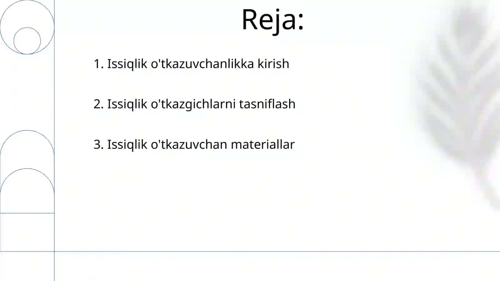 Issiqliq oʻtkazgichlarning tasnifi va materiallari 2
