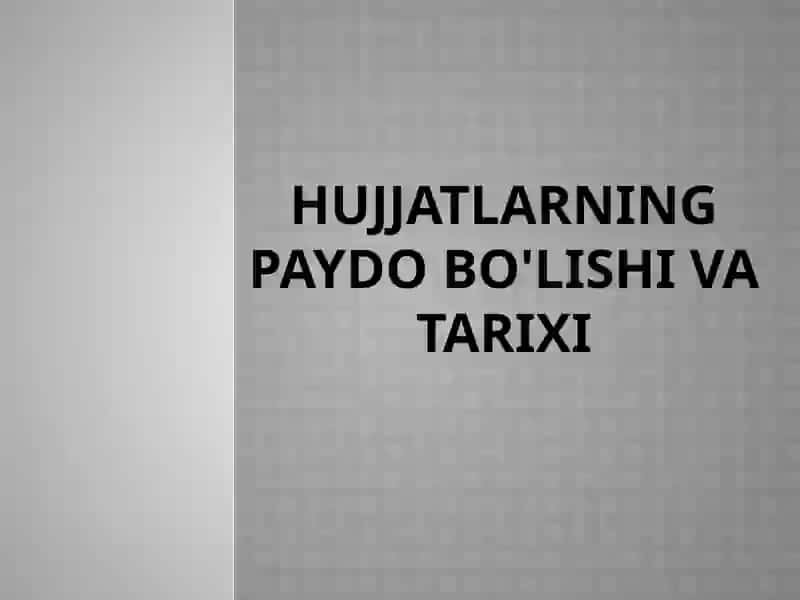 Davlat tilida ish yuritish 2