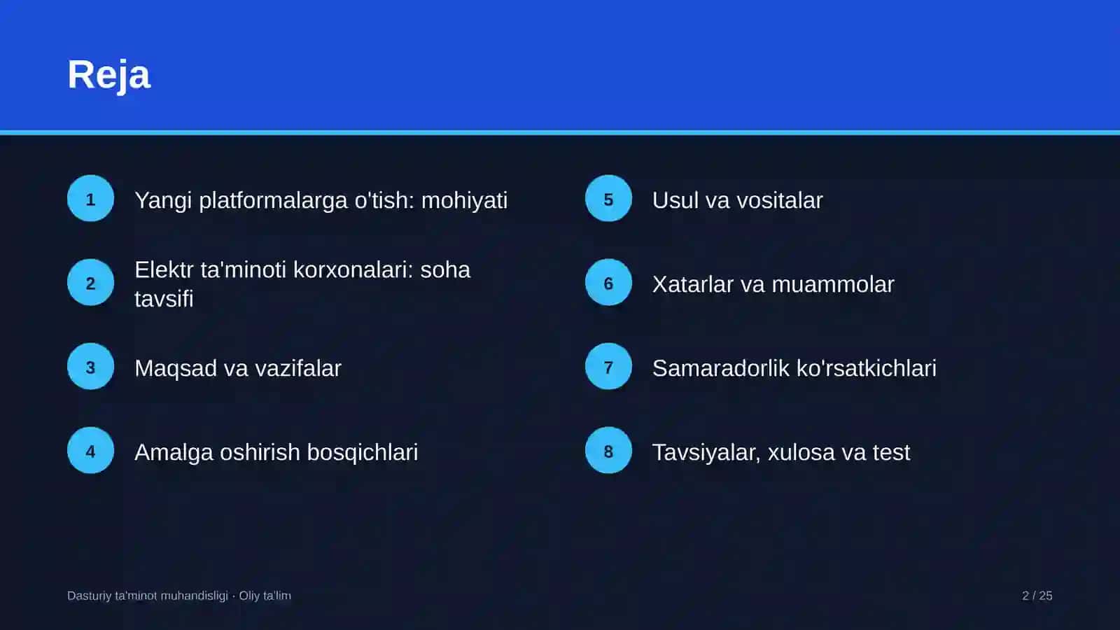 elektr ta'minoti korxonalarida eskirgan tizimlardan yangi platformalarga o'tish 1040 2