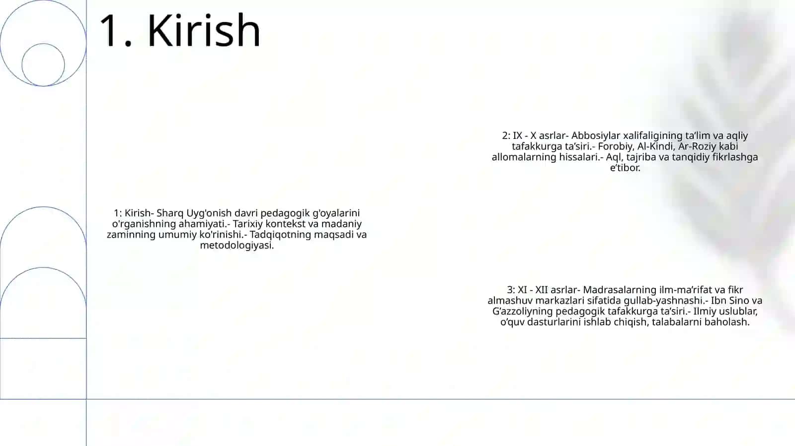 Ix - Xii Asrlar Sharq UygʻOnish Davrida Pedagogik Fikrlarning Rivojlanishi 2