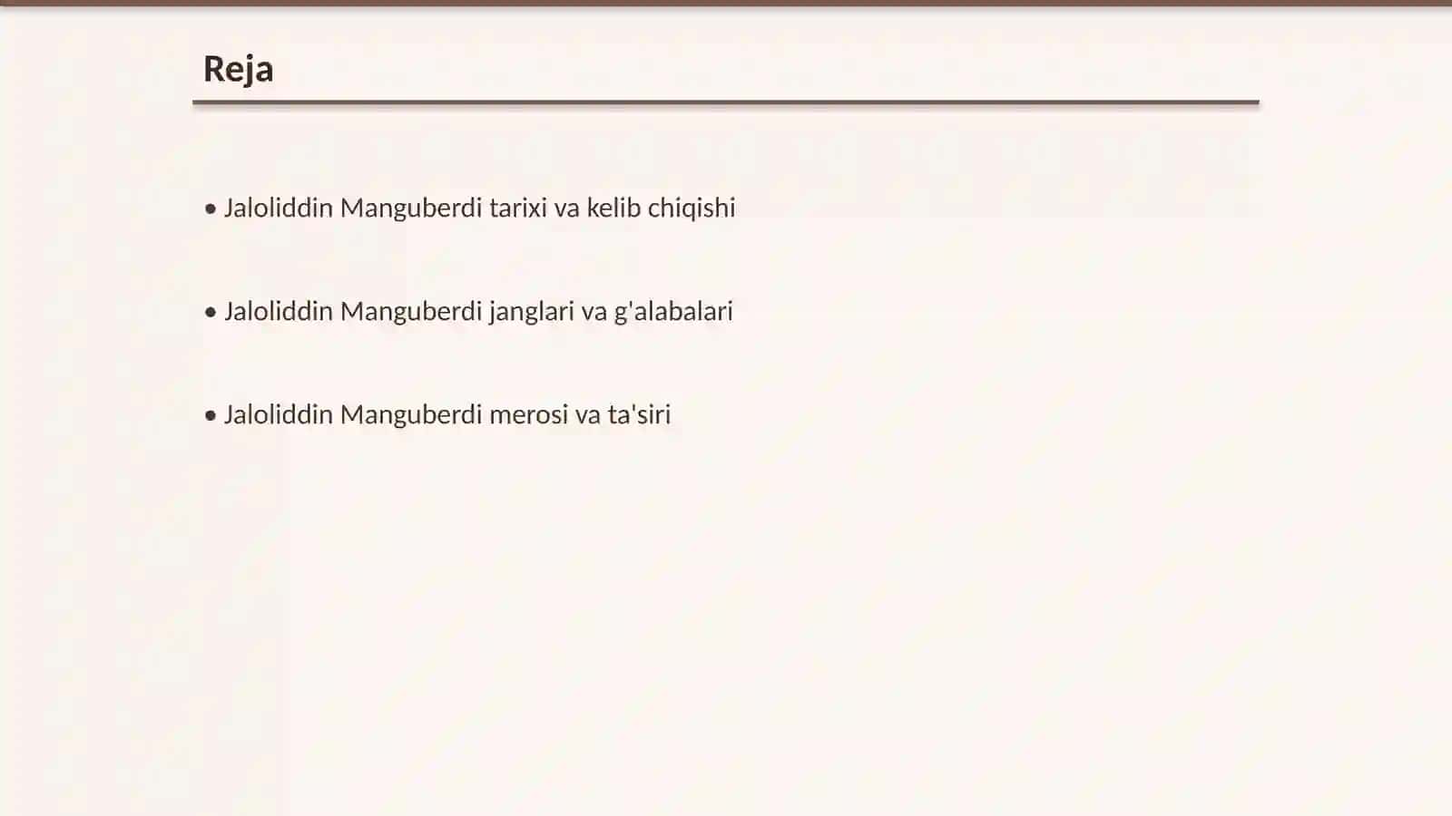 Jaloliddin Manguberdi tarixi 2