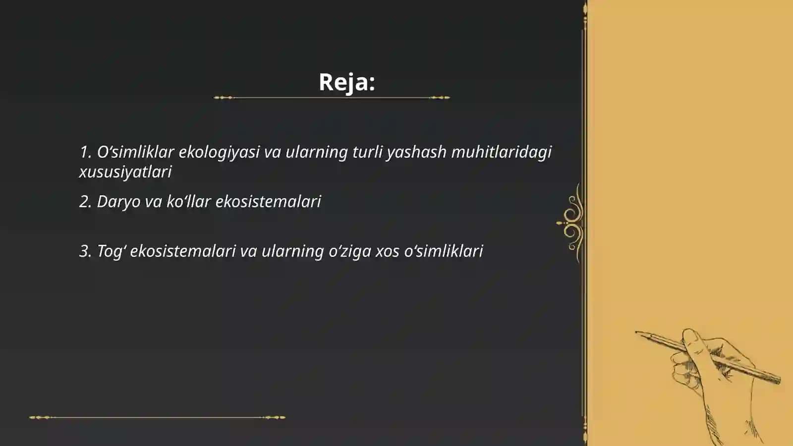 Biologiya darslari boʻyicha ekskursiyalar oʻtkazish tartibi 2