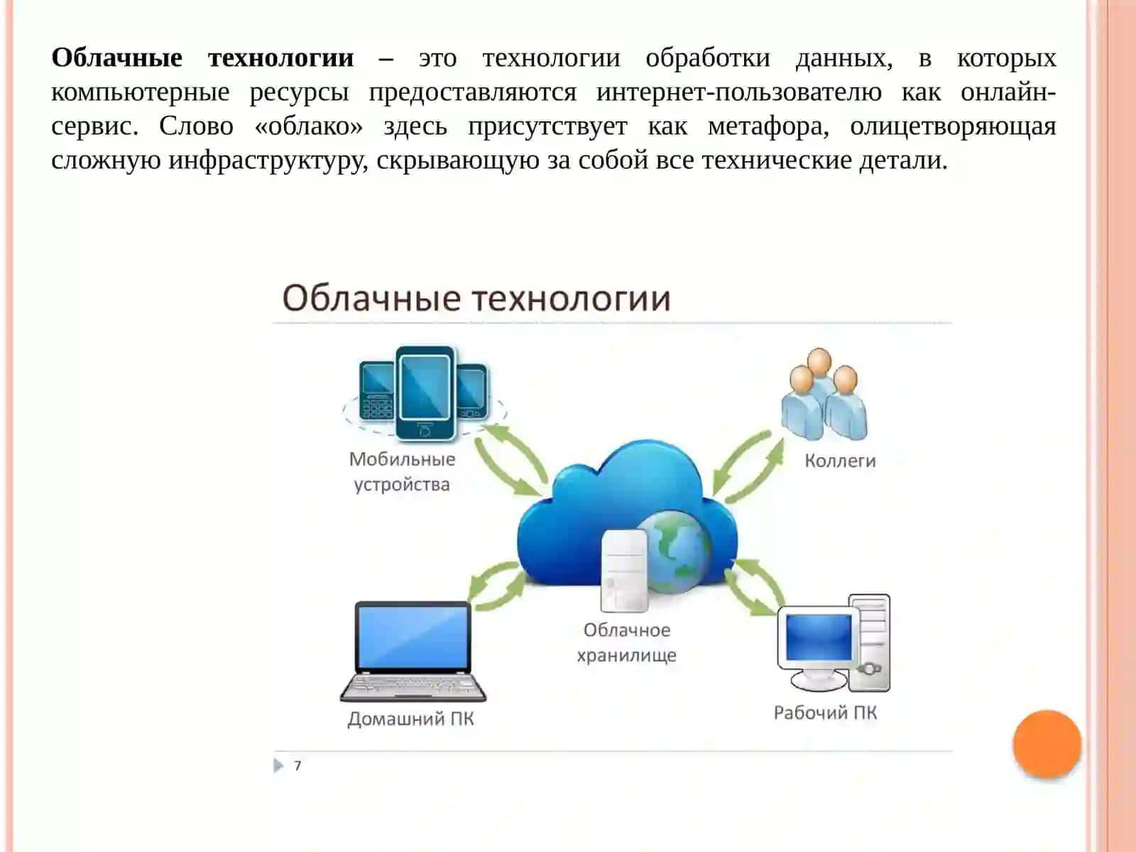 Использование облачных технологий 2