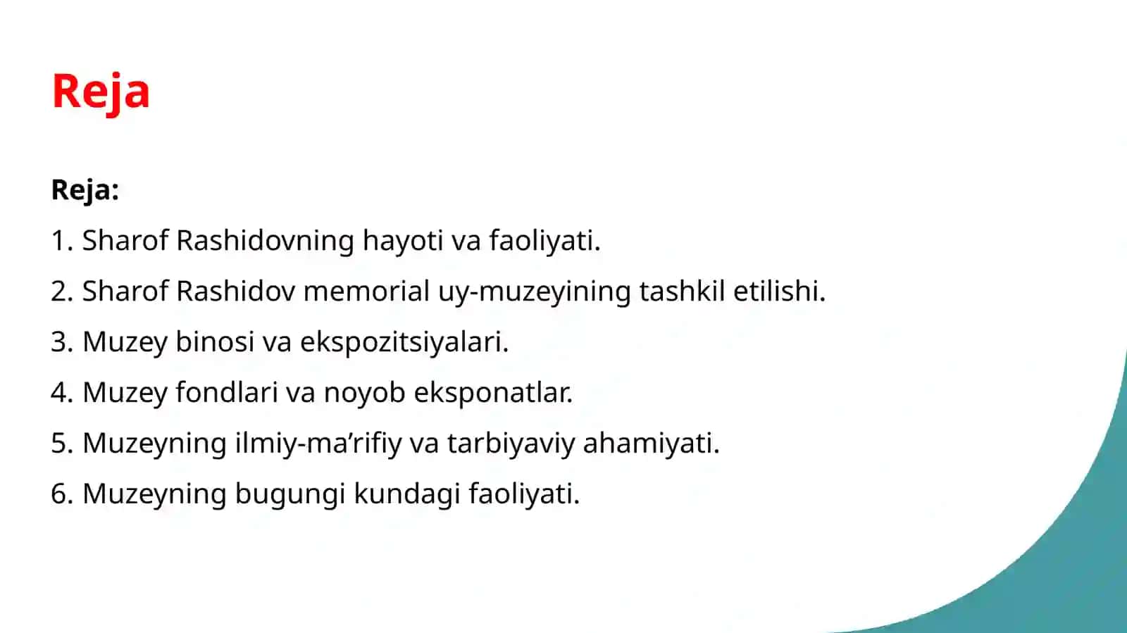 Sharof Rashidov memorial uy-muzeyi 2