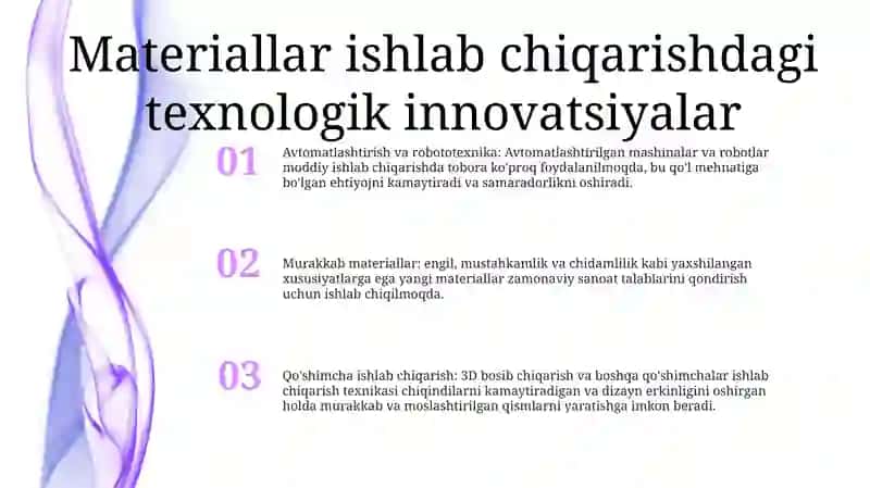 Moddiy Ishlab Chiqarishda Texnika Va Taraqqiyot 2